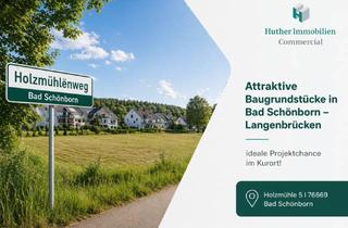 Grundstück zu kaufen in 76669 Bad Schönborn, ️ Attraktive Baugrundstücke in Bad Schönborn-Langenbrücken – ideale Projektchance im Kurort!