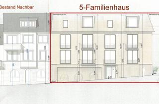 Grundstück zu kaufen in 76534 Baden-Baden, Baugrundstück mit Baugenehmigung für MFH mit 5 Wohnungen