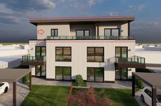 Penthouse kaufen in 56593 Horhausen, Neubau– Erstbezug! Penthousewohnung mit 2 Dachterrassen in ruhiger Süd-West-Lage Horhausen