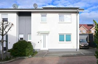 Doppelhaushälfte kaufen in 42489 Wülfrath, Hundertwassersiedlung am Flehenberg - Junge Doppelhaushälfte mit Fußbodenheizung, Wärmepumpe und PV-Anlage