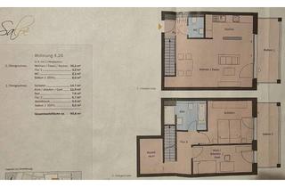 Wohnung mieten in Erlenbruchstr. 25C, 63071 Offenbach, Moderne 3,5-Zimmer Maisonette-Wohnung mit Balkon im 3. OG in Offenbach Stadtmitte