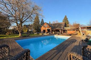 Haus kaufen in Birkenweg, 23628 Klempau, Ein / Zweifamilien Traumhaus mit Pool , Kamin & Fitness & Tanz-Studio -ohne Makler!