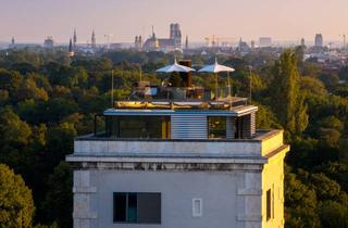 Penthouse kaufen in 80805 München, Einzigartiges Penthouse am Englischen Garten mit Panoramablick über München und die Alpen