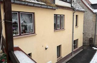 Haus kaufen in 04654 Frohburg, Frohburg - Großes Stadthaus mit Geschäft,Garage,Garten in Kohren-Sahlis