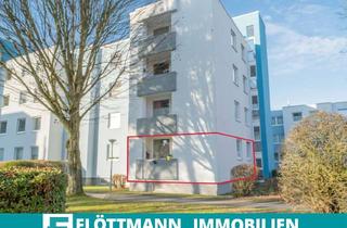 Wohnung kaufen in 33613 Gellershagen, Gut vermietete 1-Zimmer-Erdgeschosswohnung in Bielefeld-Gellershagen!