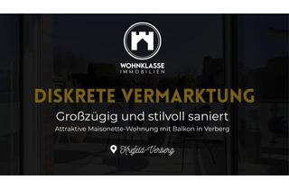 Wohnung kaufen in 47802 Verberg, Großzügige und stilvoll sanierte Maisonette-Wohnung mit Balkon in Verberg