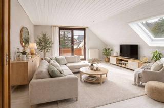 Wohnung kaufen in 73066 Uhingen, Lichtdurchflutete Dachgeschosswohnung mit Südbalkon in Uhingen