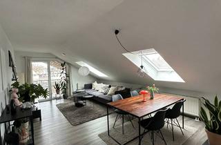 Wohnung mieten in 89233 Neu-Ulm, UNTERMIETE: Helle 2-Zimmer Dachgeschosswohnung mit Balkon in Neu-Ulm