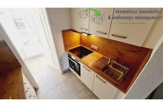 Wohnung mieten in Arthur-Bretschneider-Straße, 09113 Schloßchemnitz, Frisch renovierte 1-Raum-Wohnung mit neuer Einbauküche in Schloßchemnitz