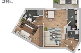 Wohnung mieten in Kölner Str. 22, 28844 Weyhe, Schöne 2-Zimmer mit Balkon in Weyhe