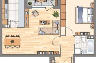 Wohnung mieten in Ostermark 8a, 24955 Harrislee, 2-Zimmer-Wohnung in Harrislee