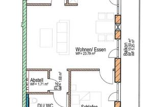 Wohnung mieten in 83313 Siegsdorf, Erstbezug 2- Zimmerwohnung in Siegsdorf