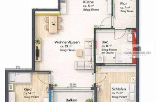 Wohnung mieten in Nordring 102, 72160 Horb, Helle 3-Zimmer-Wohnung in guter Lage! +Einbauküche, Aufzug und Tiefgarage+