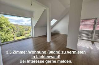 Wohnung mieten in Pfandäcker 15, 73669 Lichtenwald, Exklusive 3,5-Zimmer Dachgeschosswohnung in Lichtenwald
