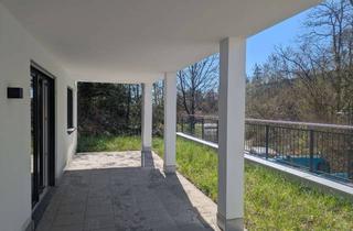 Wohnung mieten in 94360 Mitterfels, Ruhige Wohnlage! Großzügige Neubauwohnung mit überdachter Terrasse und Garten!