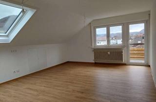 Wohnung mieten in 73329 Kuchen, Helle DG-Whg mit DF-Rollläden - Erstbezug nach Sanierung