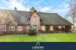 Doppelhaushälfte kaufen in 25923 Braderup, Reetgedeckte Doppelhaushälfte mit großzügigem Garten