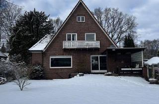 Villa kaufen in 22359 Volksdorf, Kleine Rotklinker-Villa mit 6 Zimmern und Garage in Hamburg-Volksdorf