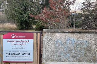 Grundstück zu kaufen in Mainstraße 18, 16321 Bernau, Baugrundstück in Bernau.