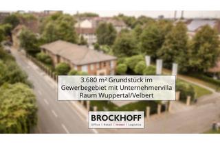 Gewerbeimmobilie kaufen in 42489 Wülfrath, 3.680 m² Grundstück im Gewerbegebiet mit Unternehmervilla