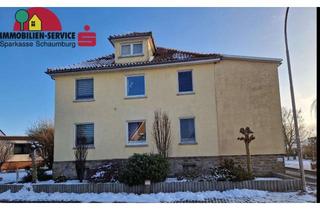 Haus kaufen in 31688 Nienstädt, modernisiertes Zweifamilienhaus mit großem Grundstück in Meinefeld