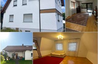 Haus kaufen in 89428 Syrgenstein, Großzügiges EFH für zwei Generationen geeignet, sofort zu Ihrer Verfügung!