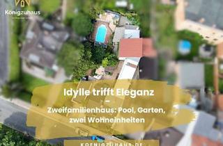 Haus kaufen in 99510 Apolda, Idylle trifft Eleganz - Zweifamilienhaus: Pool, Garten, zwei Wohneinheiten