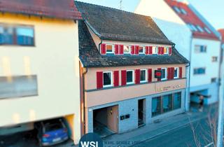 Haus kaufen in 73230 Kirchheim, WGH mit stabiler Gewerbemiete, 2 freie Wohnungen, Dreifachgarage - im Zentrum von Kirchheim u. Teck