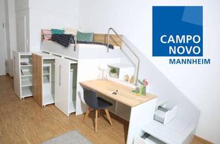 Immobilie mieten in Birkenauer Str. 51, 68309 Käfertal, Ankommen. Wohlfühlen. Zuhause sein. Vollmöbliertes Apartment