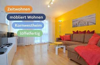 Immobilie mieten in Georg Friedrich Händel Straße, 70806 Kornwestheim, 2-Zimmerwohnung mit TV, Internet, Küche, Dusche/Wc, Waschmaschine, Terrasse und Stellplatz