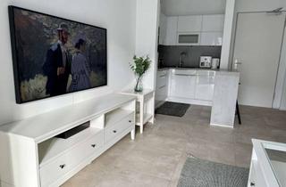 Immobilie mieten in Büttnerstraße, 04103 Zentrum-Ost, Helle 2-Zimmer-Neubauwohnung im DFB-Gründungshaus, voll möbliertes Serviced Apartment mit Südbalkon