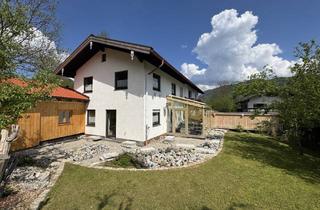 Haus kaufen in 83259 Schleching, Teilerneuerte Süd-West-Haushälfte mit Doppelgarage in stiller Randlage