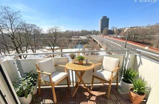 Wohnung kaufen in 86165 Lechhausen, Modernisierte 2-Zimmer Wohnung mit Ausblick auf den Lech und Aufzug
