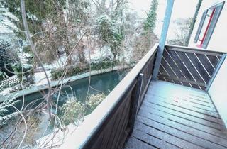 Wohnung kaufen in 86153 Innenstadt, Provisionsfrei: Grüne Oase am Schäfflerbach – 2-Zimmer-Idyll mit Sauna & Bachzugang in Bestlage