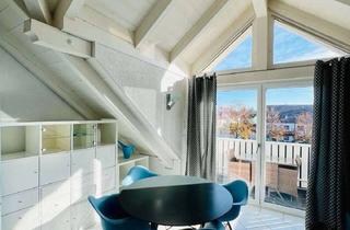 Wohnung mieten in 85748 Garching, Vollmöblierte luxuriöse Galeriewohnung + Balkon + Keller + Garage