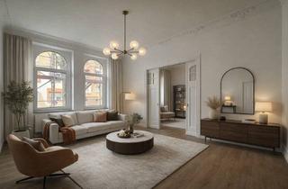 Wohnung mieten in Moltkestr. 12, 58089 Wehringhausen, Herrliche Altbau-Wohnung gut angebunden in Hagen! Sanierte 3,0-Zimmer mit Terrasse