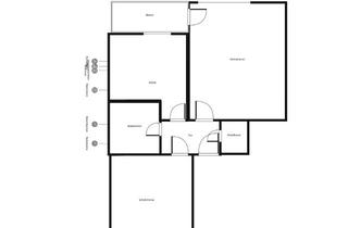 Wohnung mieten in Heilmannstraße 60, 60439 Praunheim, Das Glück hat ein Zuhause: praktische 2-Zimmer-Wohnung
