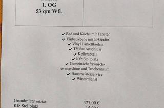 Wohnung mieten in 95497 Goldkronach, Gepflegte 2-Zimmer-Wohnung mit Balkon und Kfz Stellplatz in Goldkronach