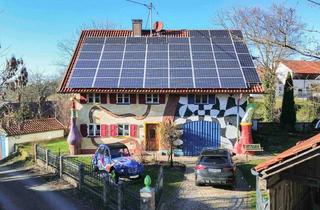 Einfamilienhaus kaufen in 87757 Kirchheim, Architektonisches Highlight im Hundertwasser-Stil – Einfamilienhaus mit PV-Anlage & Fußbodenheizung!