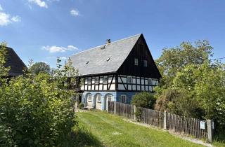 Haus kaufen in 02708 Lawalde, Umgebindewohnhaus mit Scheune und Flächen