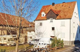 Mehrfamilienhaus kaufen in Gartenstrasse 122, 97717 Aura, MEHRFAMILIENHAUS MIT 3 WOHNEINHEITEN, GROßER SCHEUNE UND XXL-GRUNDSTÜCK ZU VERKAUFEN.