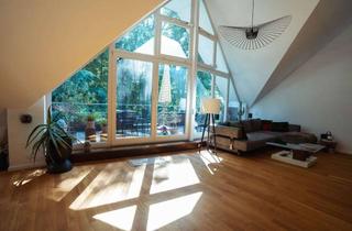 Penthouse mieten in 22397 Lemsahl-Mellingstedt, Hochwertige 4-Zimmer-Penthousewohnung mit offener Galerie und Blick ins Grüne