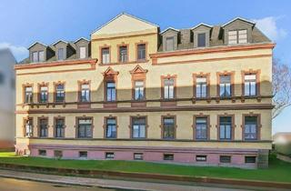 Wohnung kaufen in 09131 Chemnitz, Denkmalschutz: Stilvolle, vermietete 2‑Zimmer‑Wohnung mit Altbaucharme in grüner Chemnitzer Lage