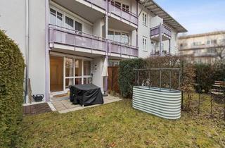Wohnung kaufen in 85540 Haar, Stilvolle Garten-Maisonette in gepflegter Wohnanlage – mit Einbauküche in Haar