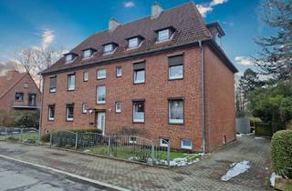 Wohnung kaufen in 25746 Heide, Wohnung mit Garage, Gartenanteil und Kellerraum in Heide