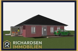 Doppelhaushälfte kaufen in 25917 Leck, Ebenerdige Neubau-Doppelhaushälfte in ruhiger, zentrumsnaher Lage