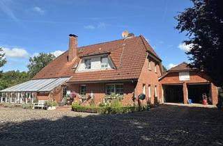 Einfamilienhaus kaufen in 21727 Estorf, Hier wird Ihr Traum von Freiheit wahr:Großes Anwesen mit Gartenteich