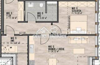 Wohnung mieten in Ledebourstraße 2-3, 49356 Diepholz, Neubau KfW-40 Erstbezug Innenstadt Diepholz – hochwertige Wohnung mit Wärmepumpe & Einbauküche