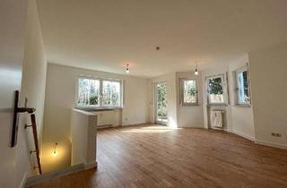 Wohnung kaufen in 81827 München, München - Sonnige 3-Zi-Garten-Whg mit Souterrain 96 qm Wohn-Nutzfläche