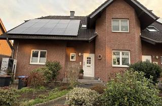 Doppelhaushälfte kaufen in 46519 Alpen, Alpen - Energiewende schon passiert. Gepflegte DHH mit zwei Wohnungen.